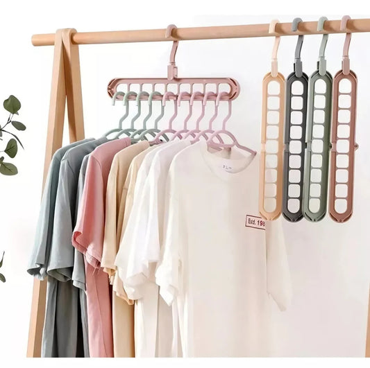 9 en 1 COLGADOR ORGANIZDOR ROPA GANCHO