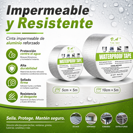 Cinta Selladora Impermeable de Butilo