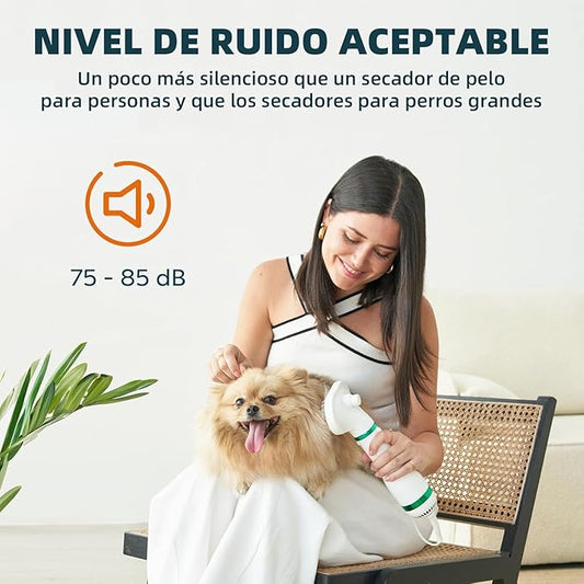 Cepillo Y Secador De Mascotas 2 En 1