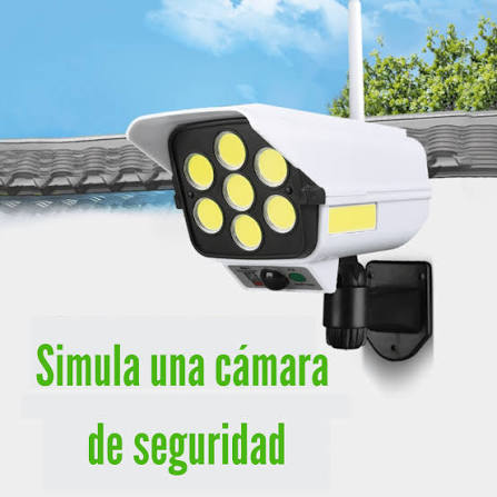 foco solar tipo camara