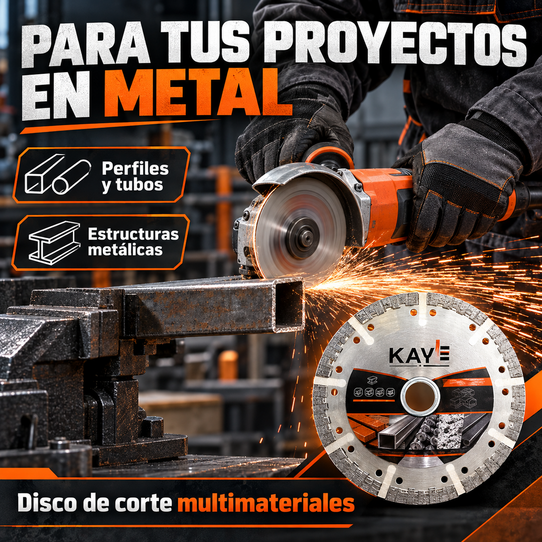 DISCO DE CORTE MULTIMATERIALES