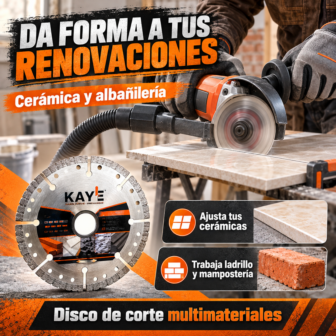 DISCO DE CORTE MULTIMATERIALES
