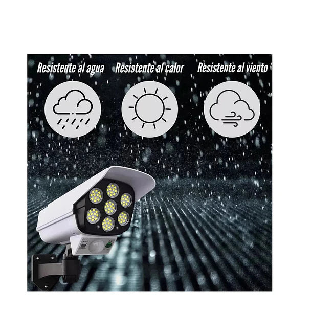 foco solar tipo camara
