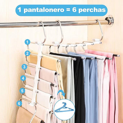 Perchero Magico Multi Percha 3x1