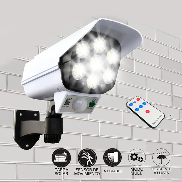foco solar tipo camara