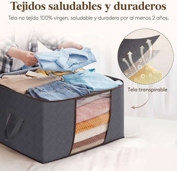 Organizador para frazadas y edredones