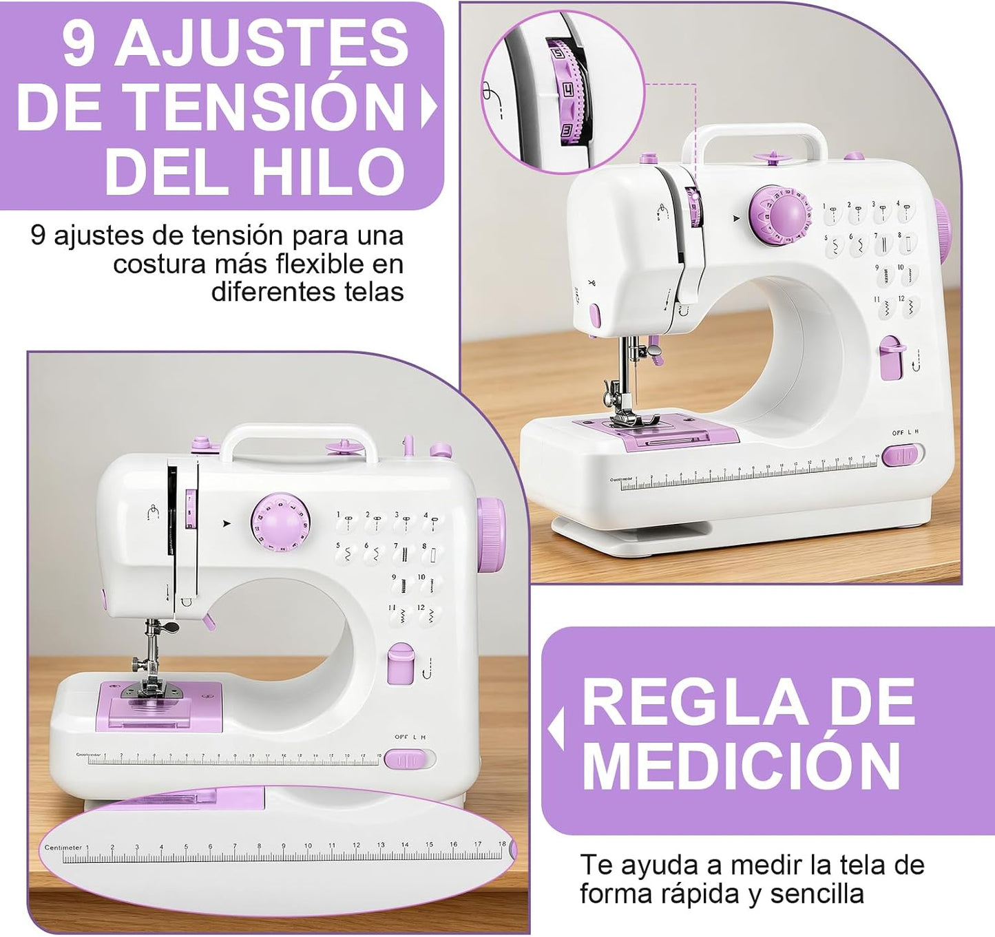 Mini Maquina De Coser 505l