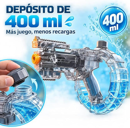 Pistola Agua Eléctrica Automática Luces