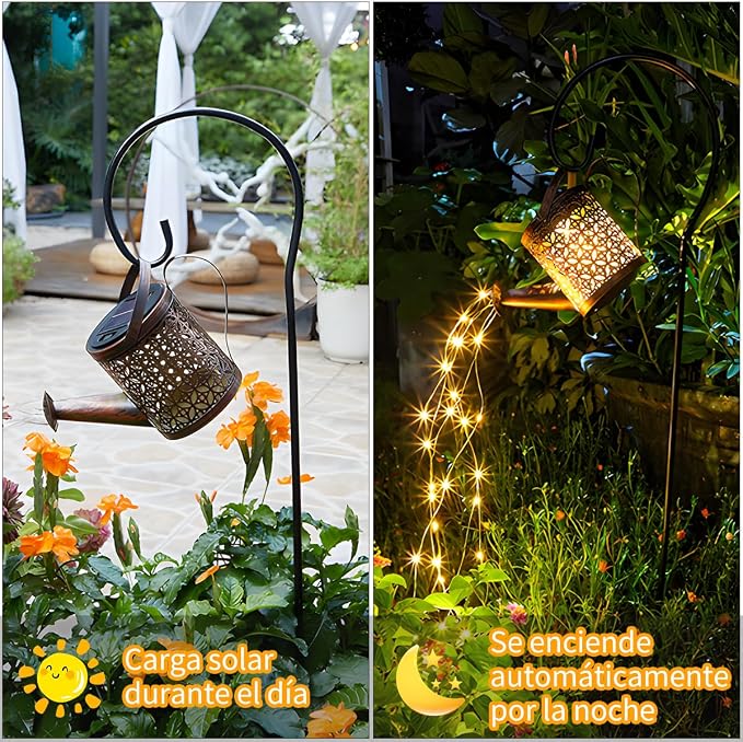 Regadera Solar Decorativas Jardín