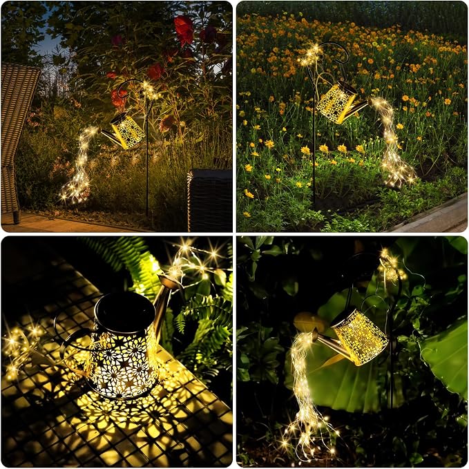 Regadera Solar Decorativas Jardín