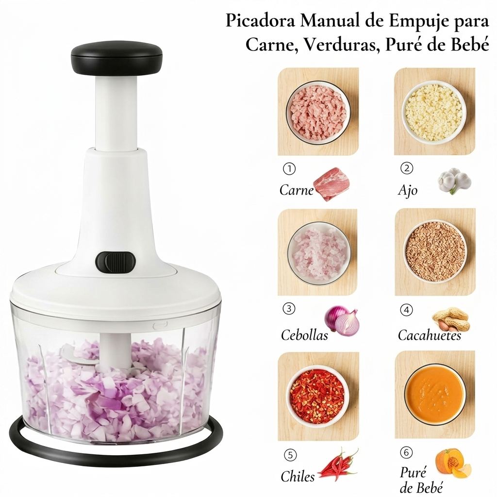 Picadoras de verduras manuales