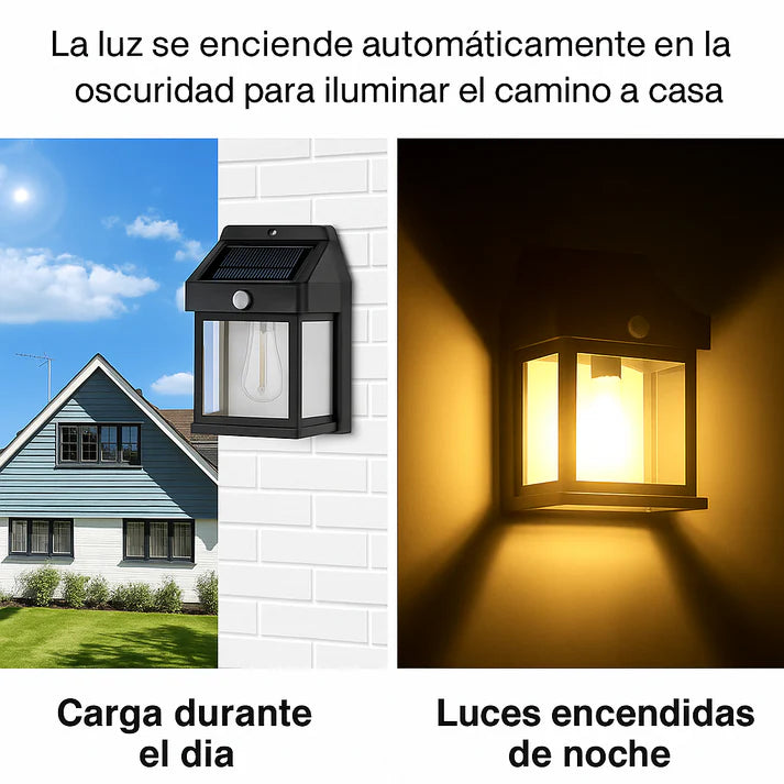 Foco Solar 20 Led Con Sensor
