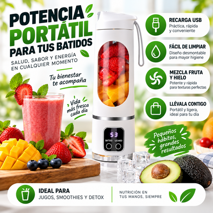 Licuadora Procesadora Portatil Usb