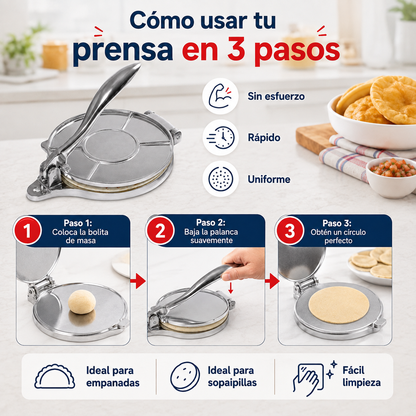 Prensa De Masa de Empanadas 21cm