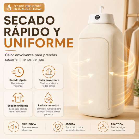 Secadora Ropa Portátil