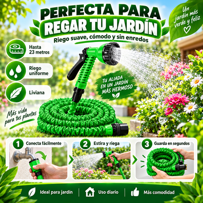Manguera extensible 23 metros