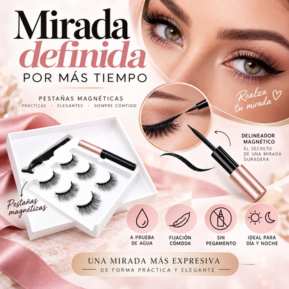 PESTAÑAS MAGNETICAS REUTILIZABLES