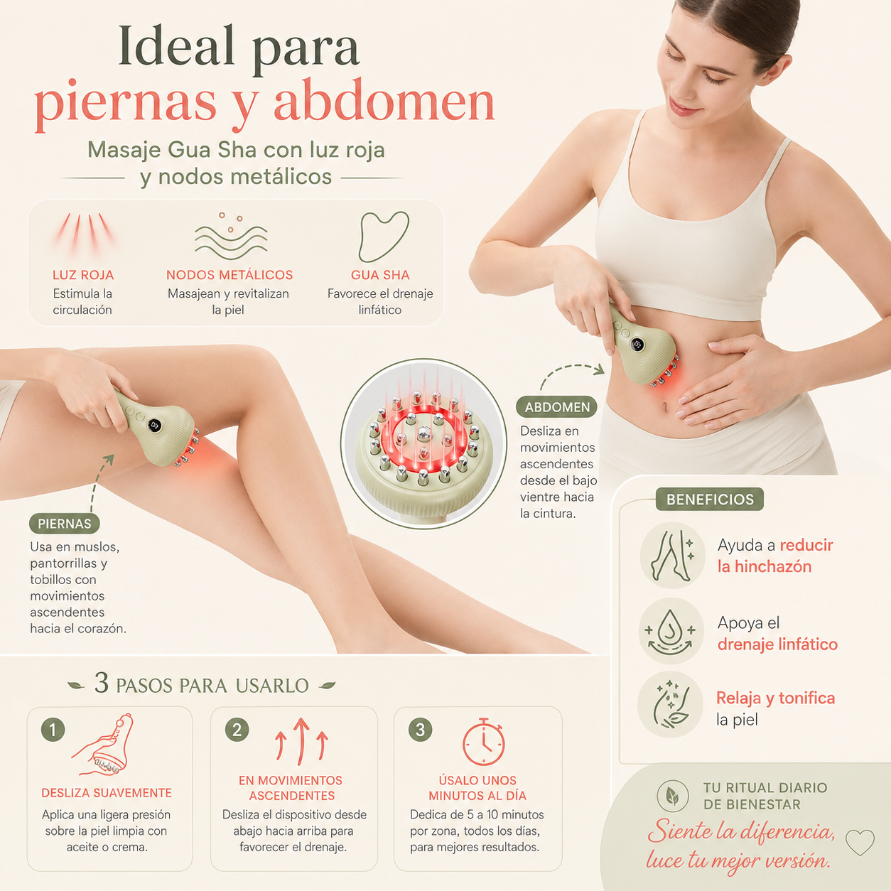 MASAJEADOR GUASHA CON PUNTAS