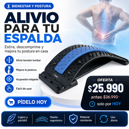 Masajeador Estirador Lumbar