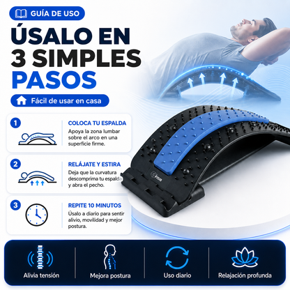Masajeador Estirador Lumbar