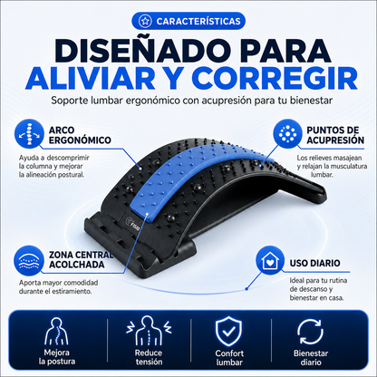 Masajeador Estirador Lumbar