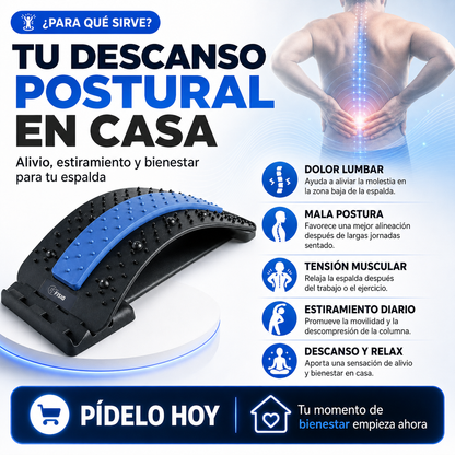 Masajeador Estirador Lumbar
