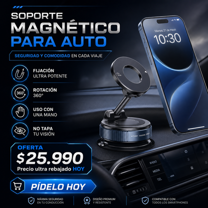 SOPORTE MAGNETICO PARA TELEFONO