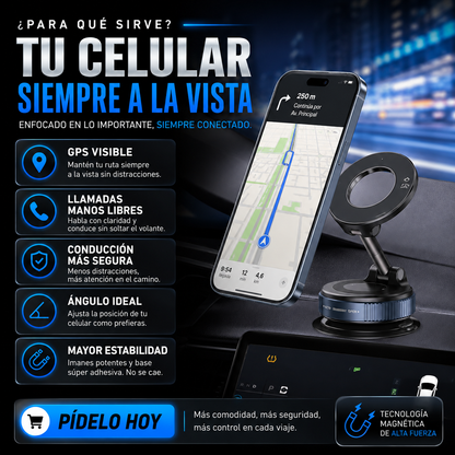 SOPORTE MAGNETICO PARA TELEFONO