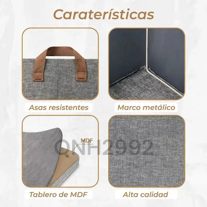 Pack 3 Canastas Cajas Organizadoras Pleg