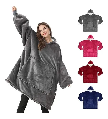 Polerón Abrigo Invierno Impermeable- MAXI Poleron