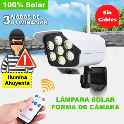 foco solar tipo camara