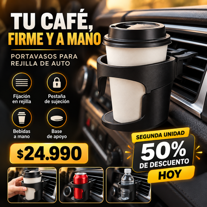 Porta Vasos y Botellas Para Auto