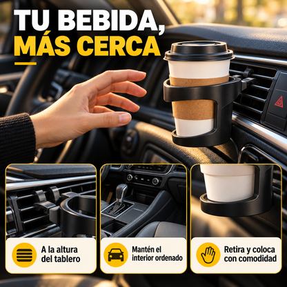 Porta Vasos y Botellas Para Auto