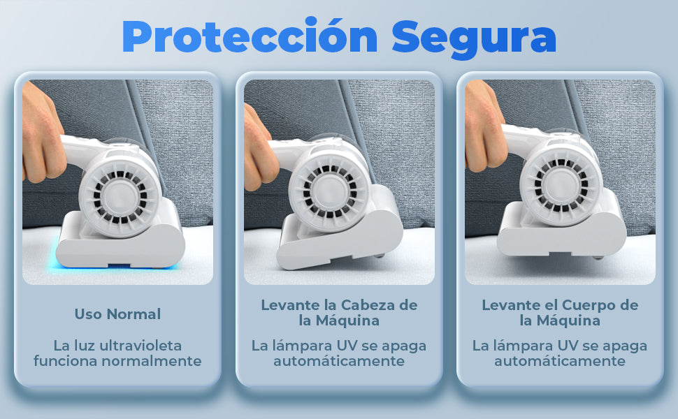 Aspiradora Portátil Colchón Anti-acaros