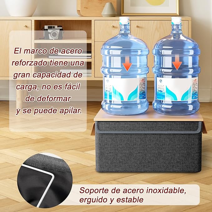Pack 3 Canastas Cajas Organizadoras Pleg