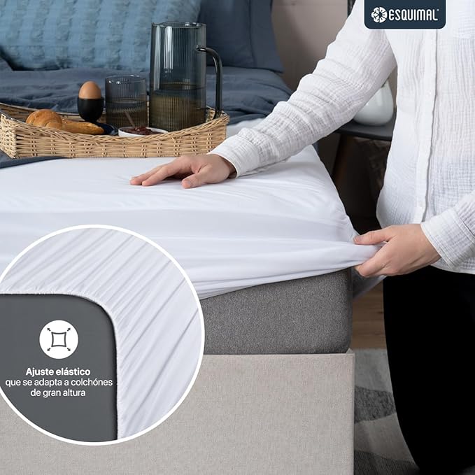 CUBRE COLCHON IMPERMEABLE