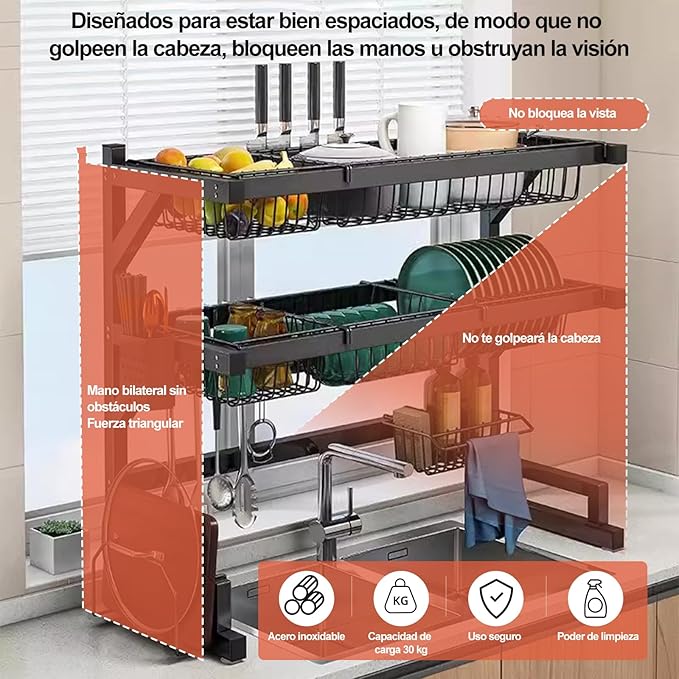 Secaplatos Rack Premium 85cm