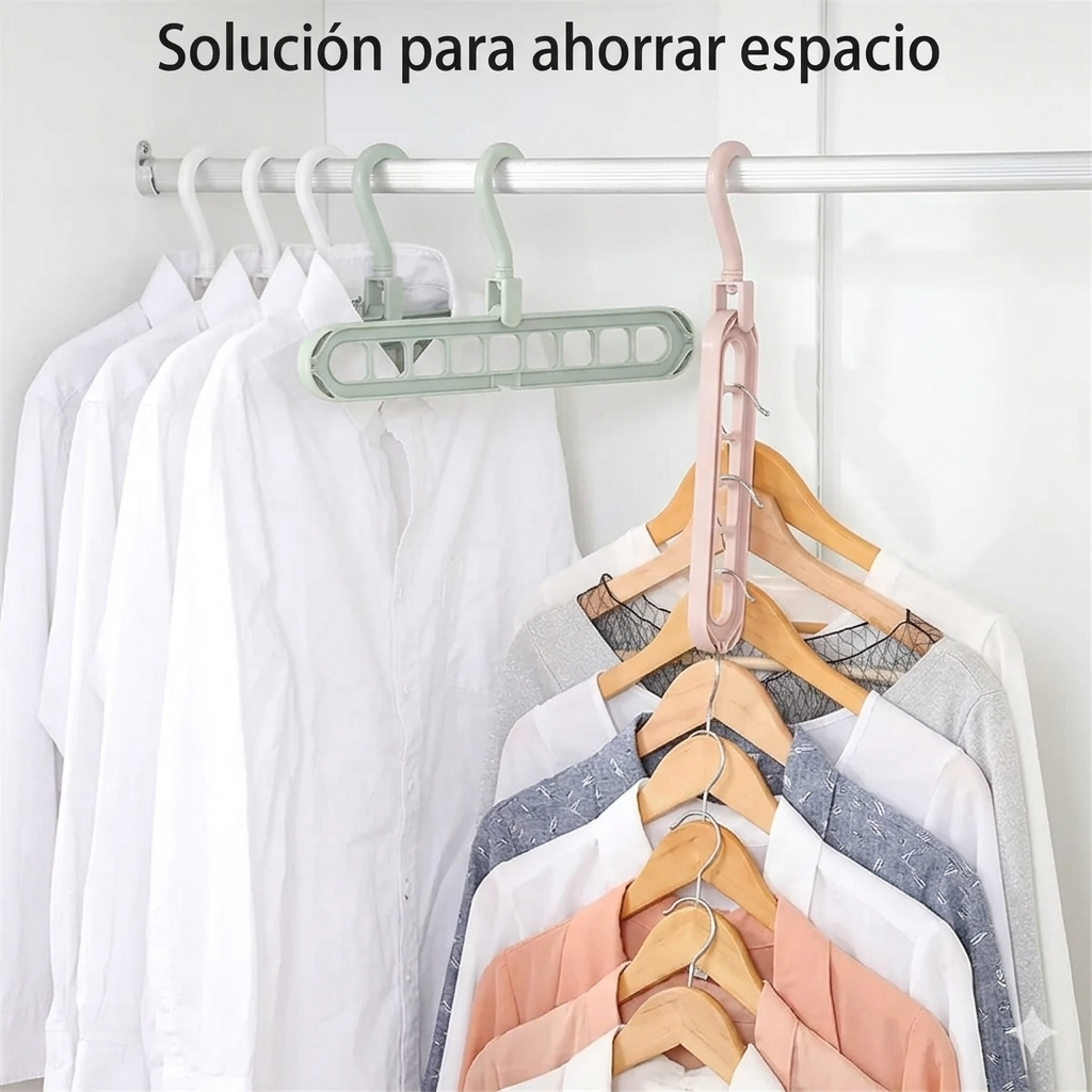 9 en 1 COLGADOR ORGANIZDOR ROPA GANCHO