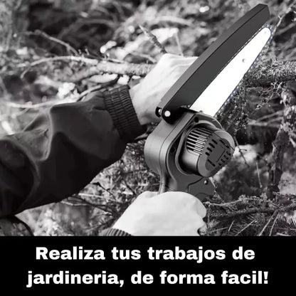 Motosierra Eléctrica Portátil Recargable