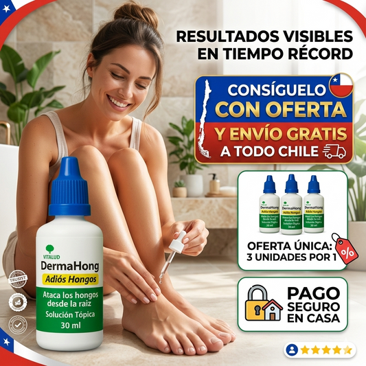 DERMAHONG - Elimina de raíz cualquier hongo