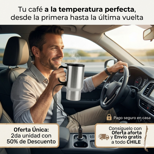 Vaso calentador para Auto