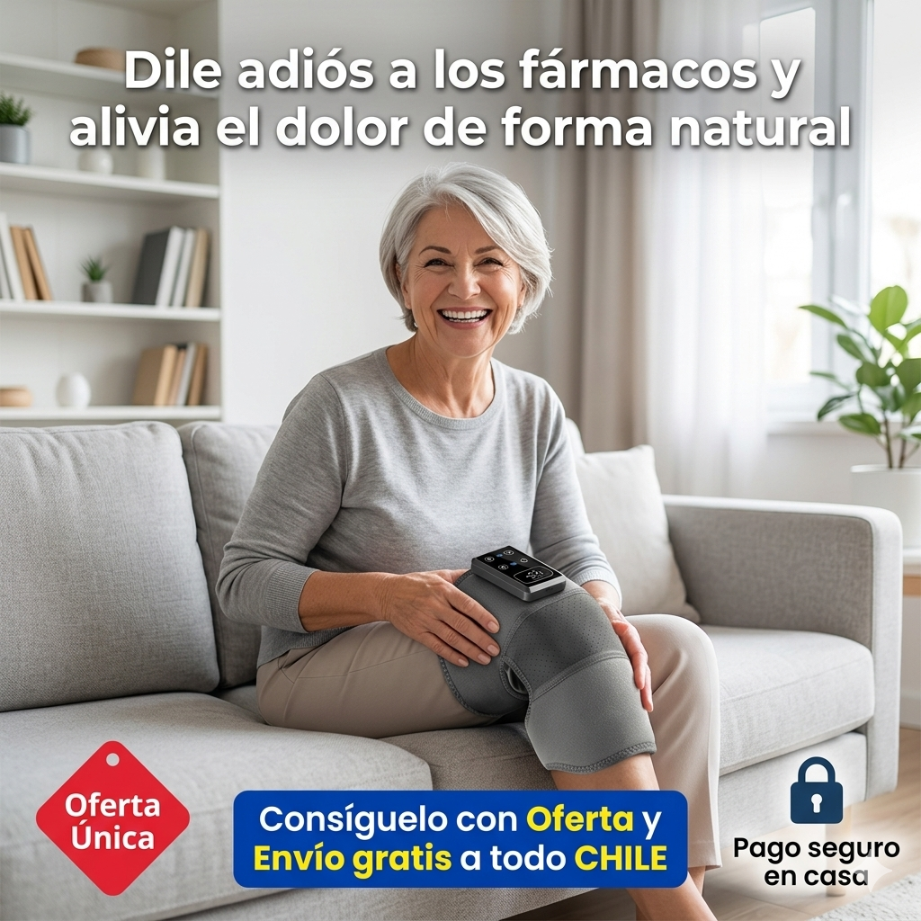 Rodillera Termica Con Masajeador PRO