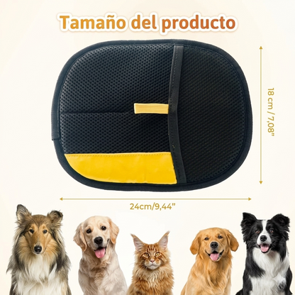 GUANTE QUITA PELOS DE ROPA Y TELAS🐶🐱✨