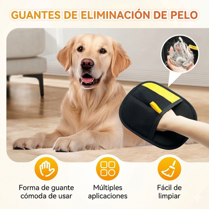 GUANTE QUITA PELOS DE ROPA Y TELAS🐶🐱✨
