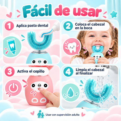 Cepillo de dientes en U Electrico Anti Caries