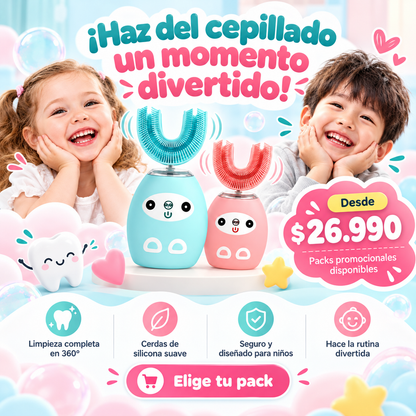 Cepillo de dientes en U Electrico Anti Caries