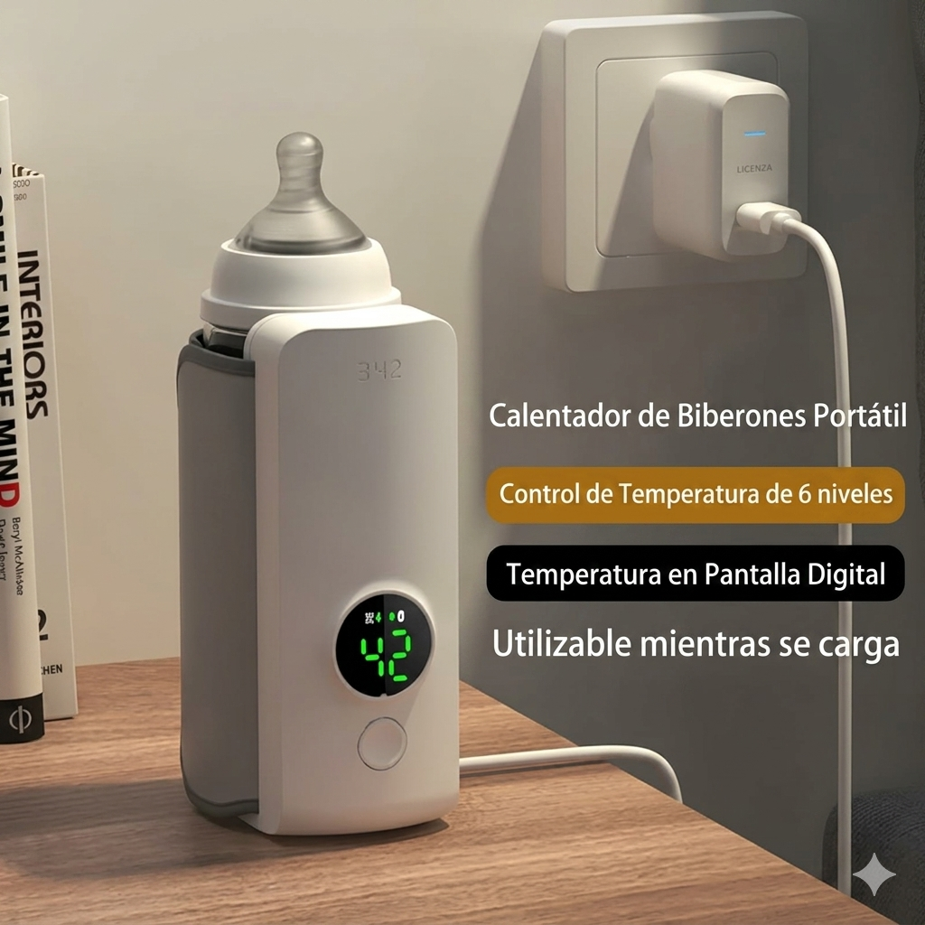 Calentador Portátil de Mamaderas