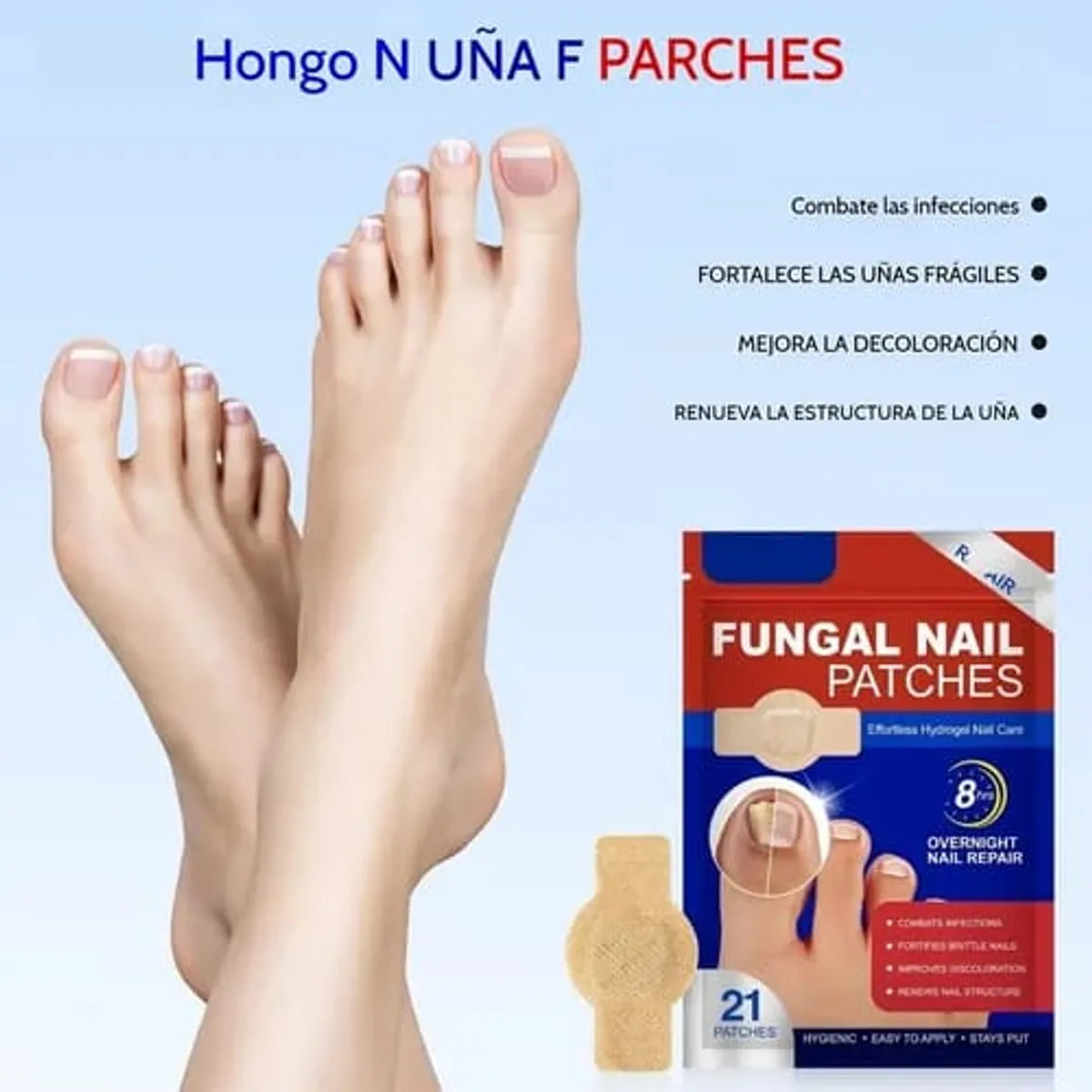 PACK 2 Parche hongo De Uñas (42unid)
