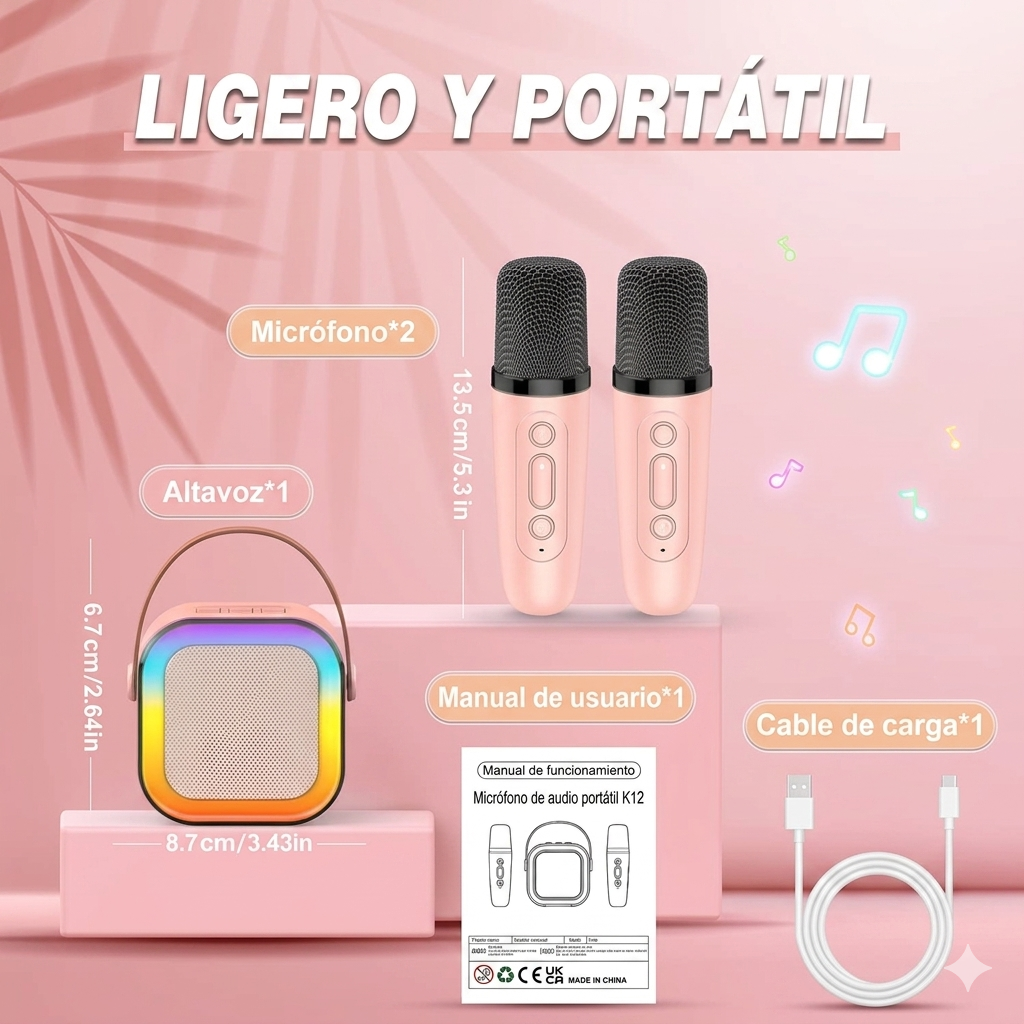 PARLANTE KARAOKE