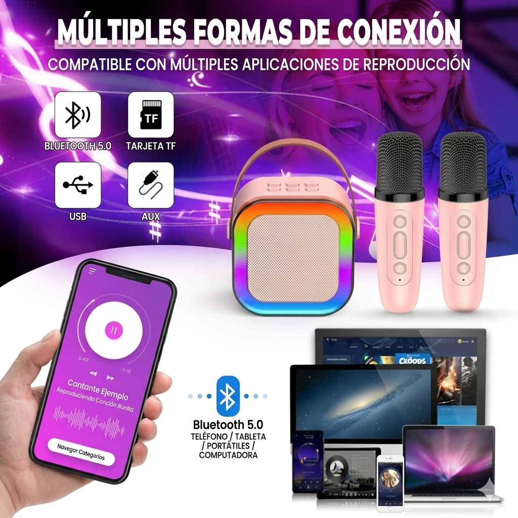 PARLANTE KARAOKE